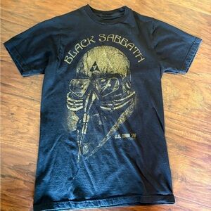 Black Sabbath 1978 US Tour Tee Shirt Size Small Reproduction